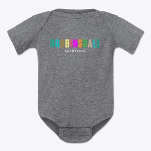 Robbinsdale Minnesota Color Pop Baby Onesie