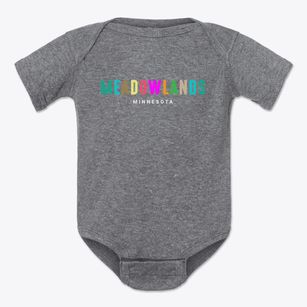 Meadowlands Minnesota Color Pop Baby Onesie
