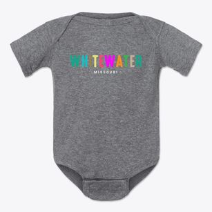Whitewater Missouri Color Pop Baby Onesie