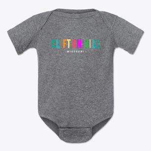 Clifton Hill Missouri Color Pop Baby Onesie