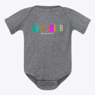 New Trier Minnesota Color Pop Baby Onesie