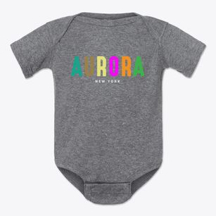 Aurora New York Color Pop Baby Onesie