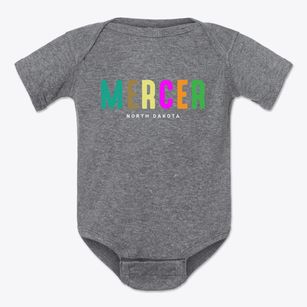 Mercer North Dakota Color Pop Baby Onesie