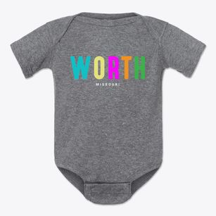 Worth Missouri Color Pop Baby Onesie
