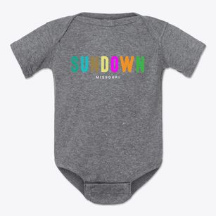 Sundown Missouri Color Pop Baby Onesie