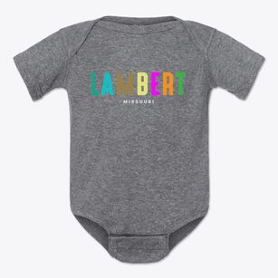 Lambert Missouri Color Pop Baby Onesie