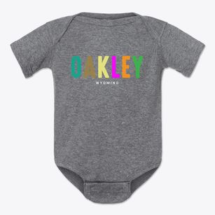 Oakley Wyoming Color Pop Baby Onesie