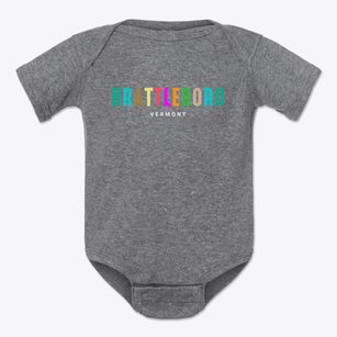 Brattleboro Vermont Color Pop Baby Onesie