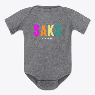 Saks Alabama Color Pop Baby Onesie