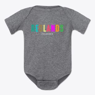 Redlands Colorado Color Pop Baby Onesie