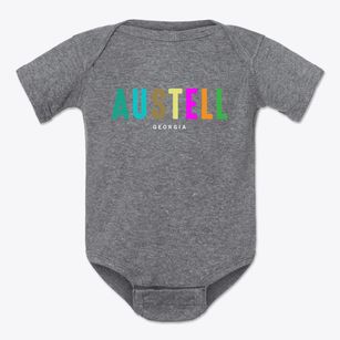 Austell Georgia Color Pop Baby Onesie