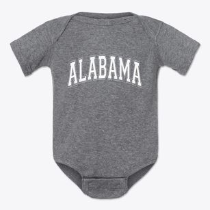  Alabama Varsity State Baby Onesie
