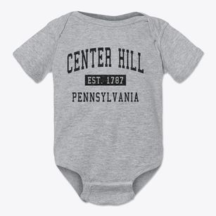 Center Hill Pennsylvania Classic Established Baby Onesie