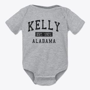 Kelly Alabama Classic Established Baby Onesie