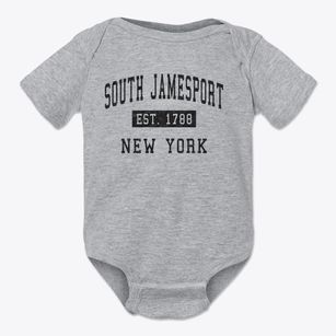 South Jamesport New York Classic Established Baby Onesie