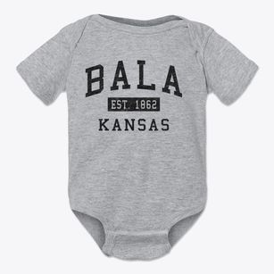 Bala Kansas Classic Established Baby Onesie