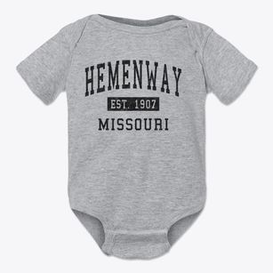 Hemenway Missouri Classic Established Baby Onesie