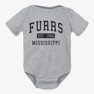 Furrs Mississippi Classic Established Baby Onesie