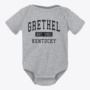 Grethel Kentucky Classic Established Baby Onesie