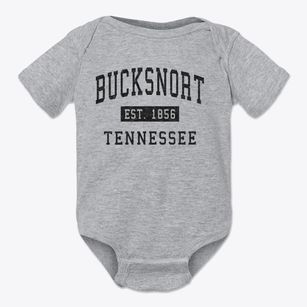 Bucksnort Tennessee Classic Established Baby Onesie