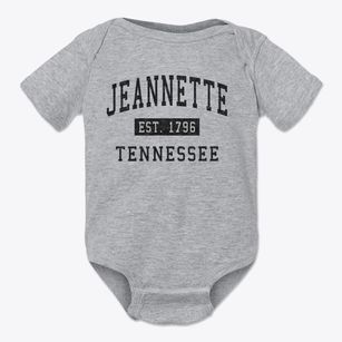 Jeannette Tennessee Classic Established Baby Onesie