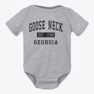 Goose Neck Georgia Classic Established Baby Onesie