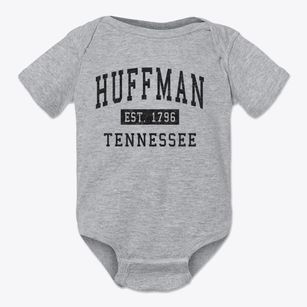Huffman Tennessee Classic Established Baby Onesie