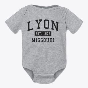 Lyon Missouri Classic Established Baby Onesie