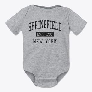 Springfield New York Classic Established Baby Onesie