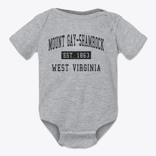 Mount Gay-shamrock West Virginia Classic Established Baby Onesie
