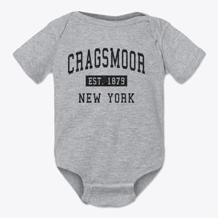 Cragsmoor New York Classic Established Baby Onesie