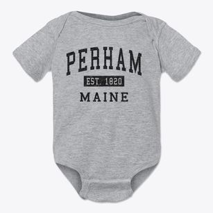 Perham Maine Classic Established Baby Onesie