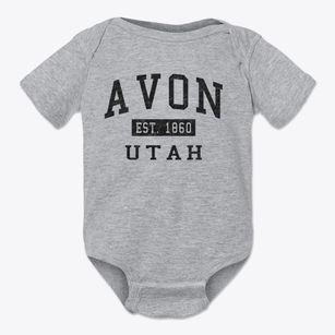 Avon Utah Classic Established Baby Onesie