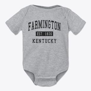 Farmington Kentucky Classic Established Baby Onesie