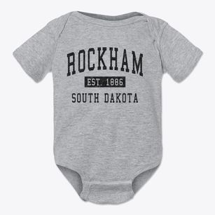 Rockham South Dakota Classic Established Baby Onesie