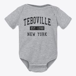 Teboville New York Classic Established Baby Onesie