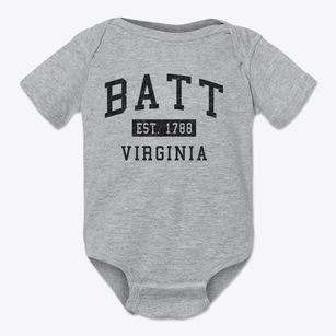 Batt Virginia Classic Established Baby Onesie