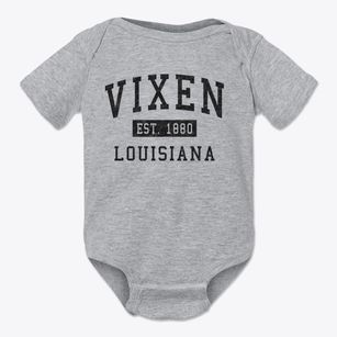 Vixen Louisiana Classic Established Baby Onesie