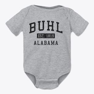 Buhl Alabama Classic Established Baby Onesie