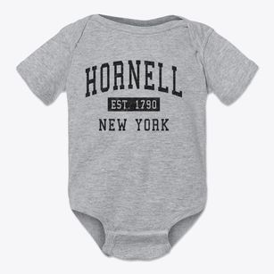 Hornell New York Classic Established Baby Onesie