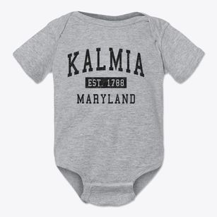 Kalmia Maryland Classic Established Baby Onesie
