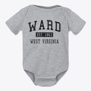 Ward West Virginia Classic Established Baby Onesie