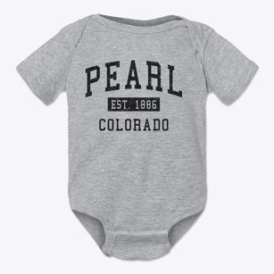 Pearl Colorado Classic Established Baby Onesie