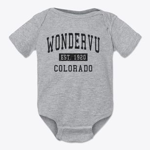 Wondervu Colorado Classic Established Baby Onesie