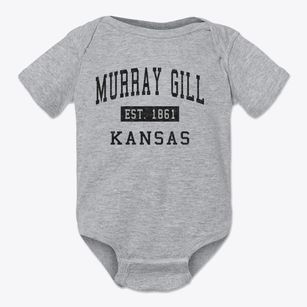 Murray Gill Kansas Classic Established Baby Onesie