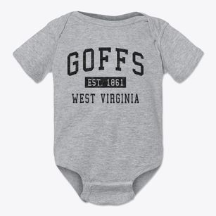 Goffs West Virginia Classic Established Baby Onesie
