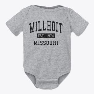 Willhoit Missouri Classic Established Baby Onesie