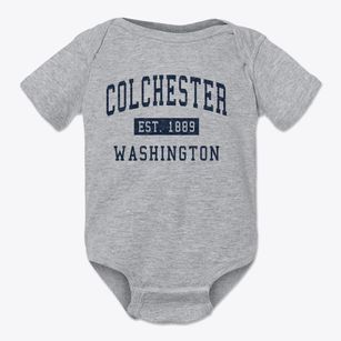 Colchester Washington Classic Established Baby Onesie