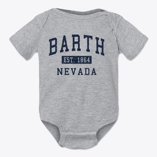 Barth Nevada Classic Established Baby Onesie