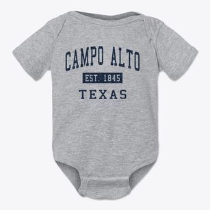 Campo Alto Texas Classic Established Baby Onesie